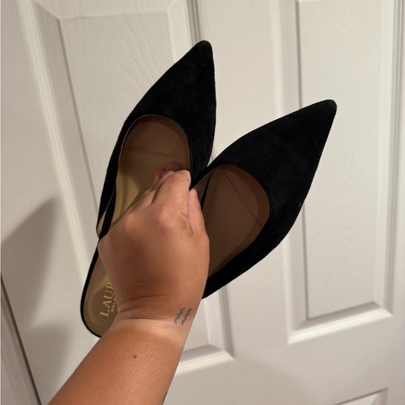 Ralph Lauren Suede Women's Mules - Picture 2 of 5